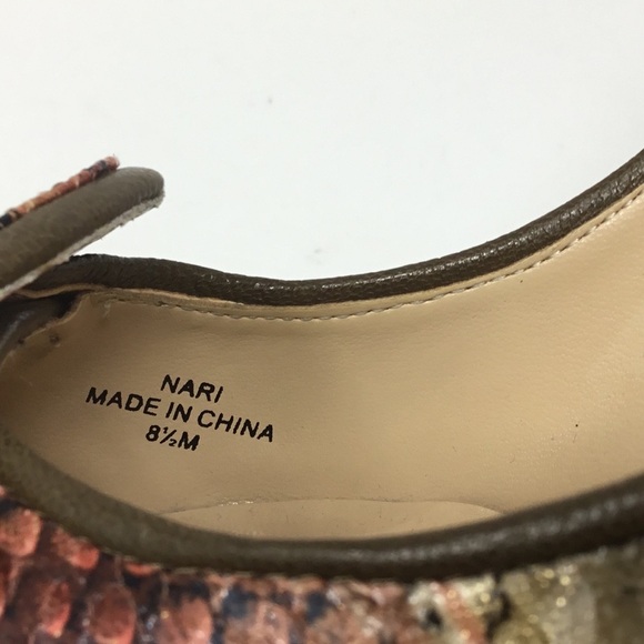 J.Reneé Nari Birch Multi Snakeskin Print Heels. - Picture 14 of 16